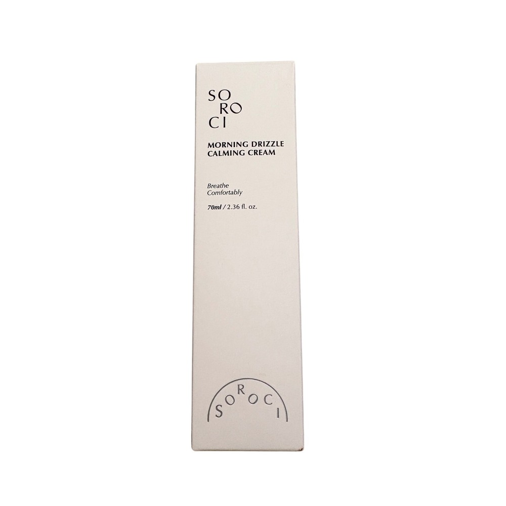 Soroci Morning Drizzle Calming Cream Aronia Berry Moisturizer 70ml 2.36 fl oz